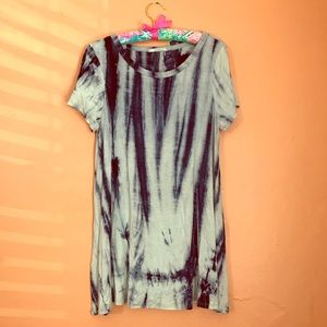 NWOT Blue tye dye Dress